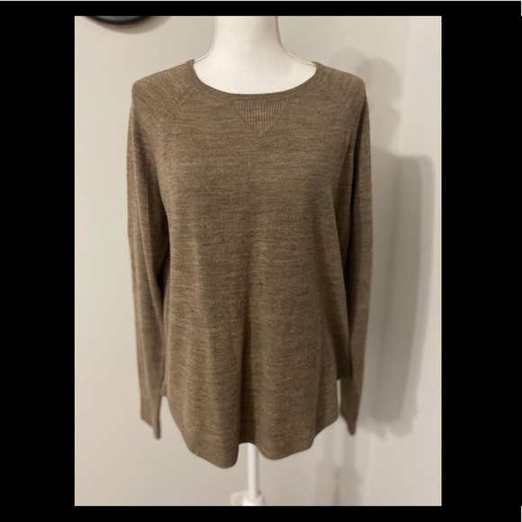 ⏰ Sweet Romeo - Brown/Tan pullover sweater - M - Picture 2 of 4